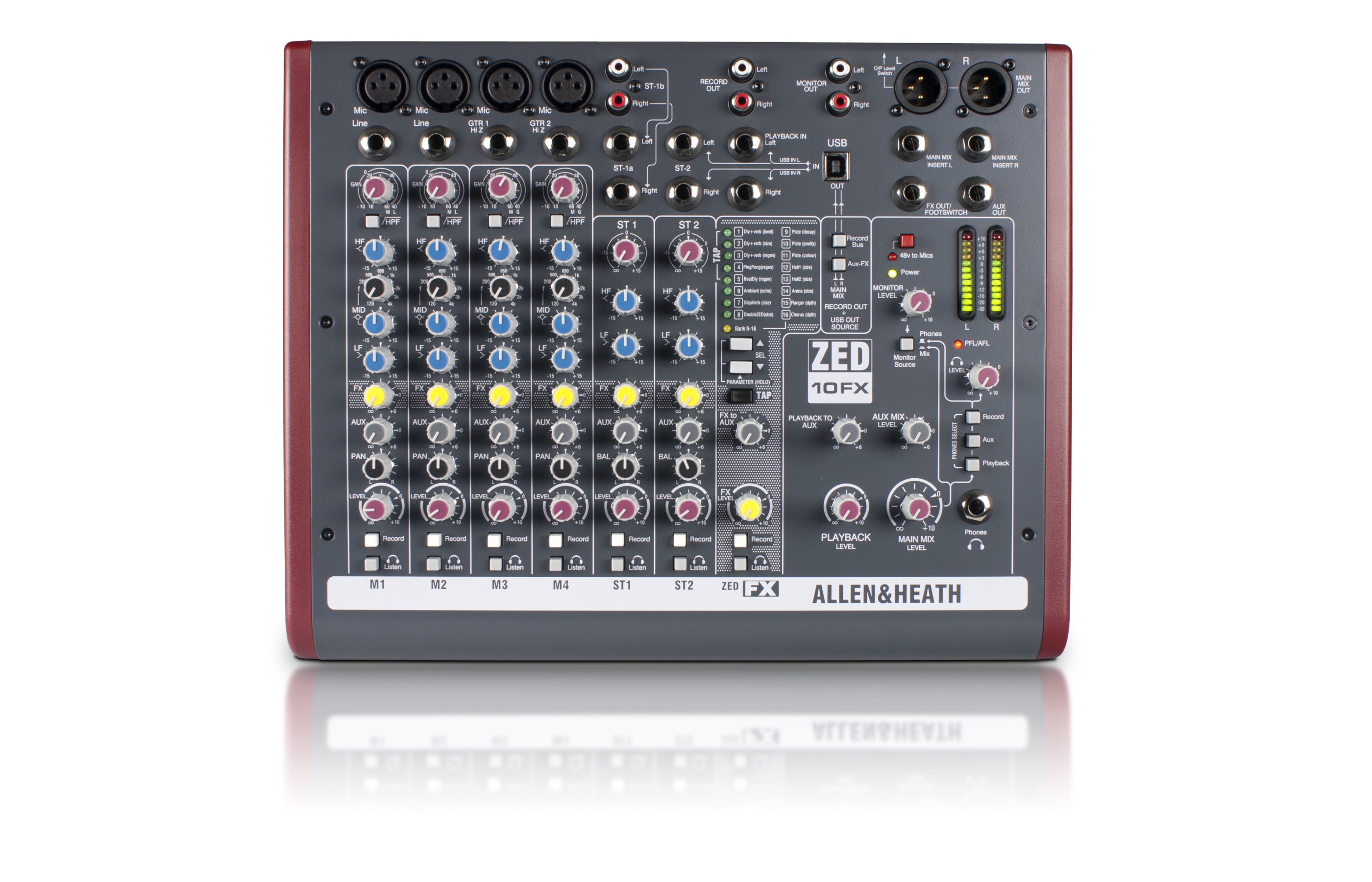Mixere analogice - Mixer analog Allen & Heath ZED-10FX, audioclub.ro