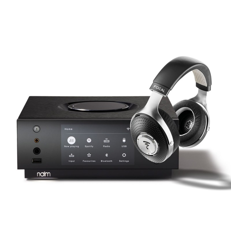 Amplificatoare casti - Amplificator casti Naim Uniti Atom Headphone Edition + Casti Over Ear Focal Elegia, audioclub.ro