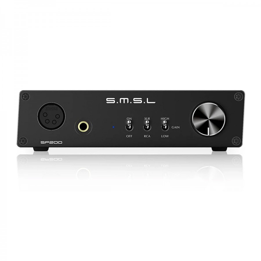 Amplificatoare casti - Amplificator de casti SMSL SP200 THX AAA-888 Black, audioclub.ro