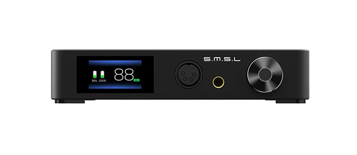 Amplificatoare casti - Amplificator de casti SMSL SP400 THX AAA-888 Black, audioclub.ro