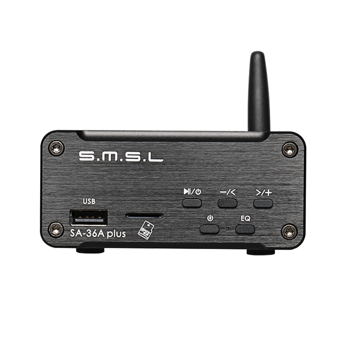 Amplificatoare de putere - Amplificator de putere SMSL SA-36A PLUS Black, audioclub.ro