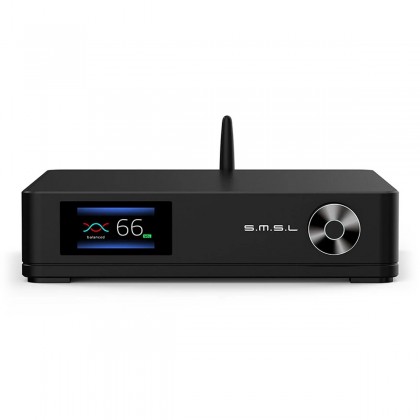 Amplificatoare de putere - Amplificator stereo SMSL SA400 Black, audioclub.ro