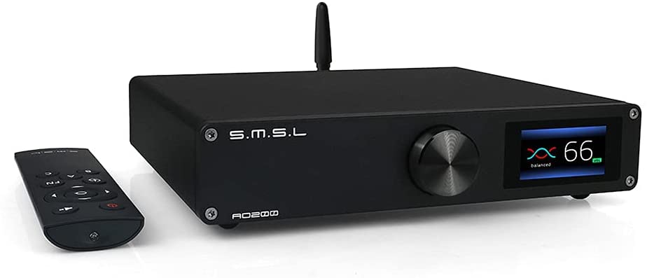 Amplificatoare de putere - Amplificator de putere SMSL AO200 Black, audioclub.ro