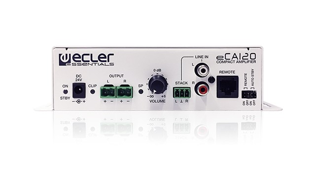 Amplificatoare profesionale - Amplificator Ecler Essentials eCA120, audioclub.ro