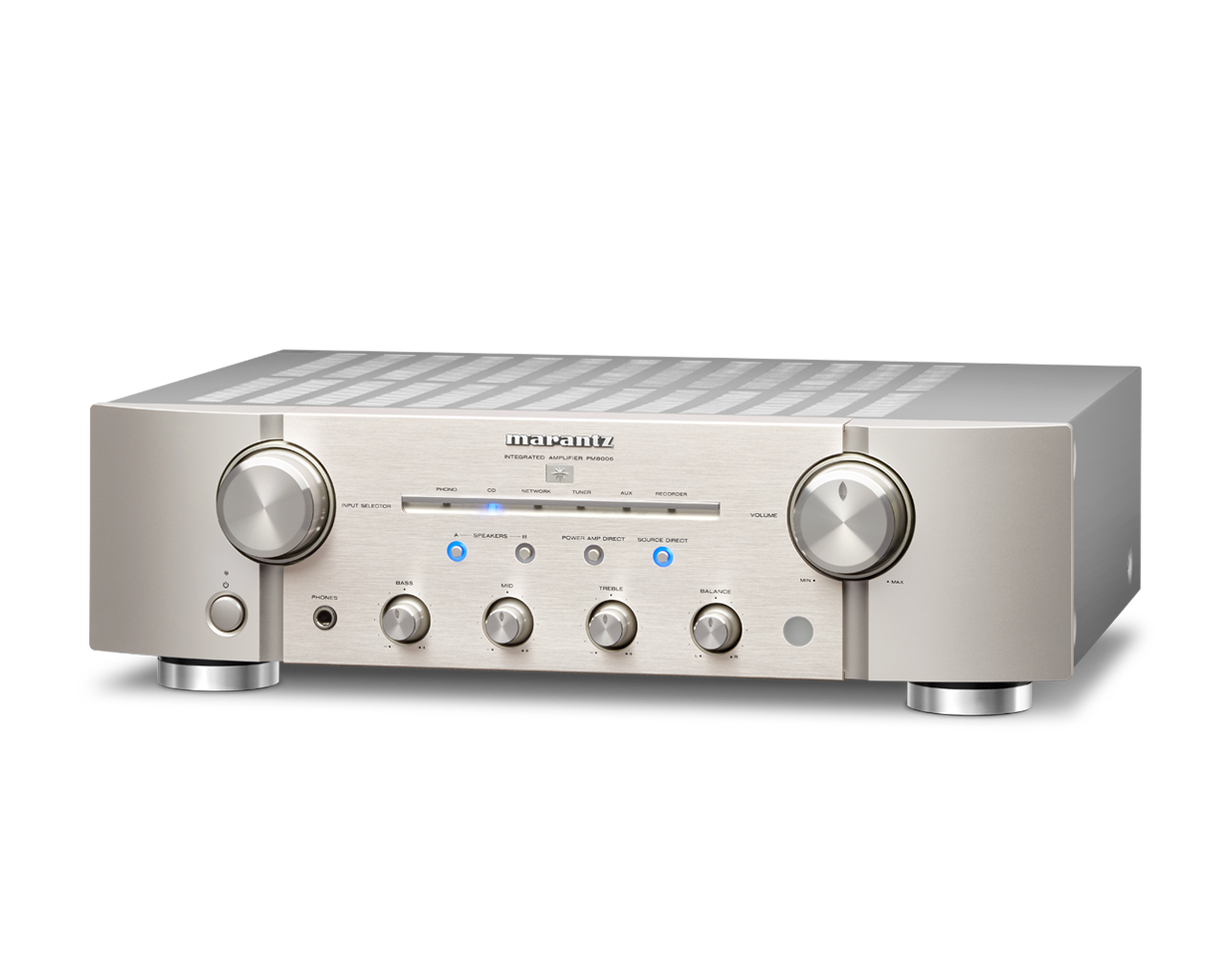 Amplificatoare integrate - Amplificator integrat Marantz PM8006 Silver Gold, audioclub.ro