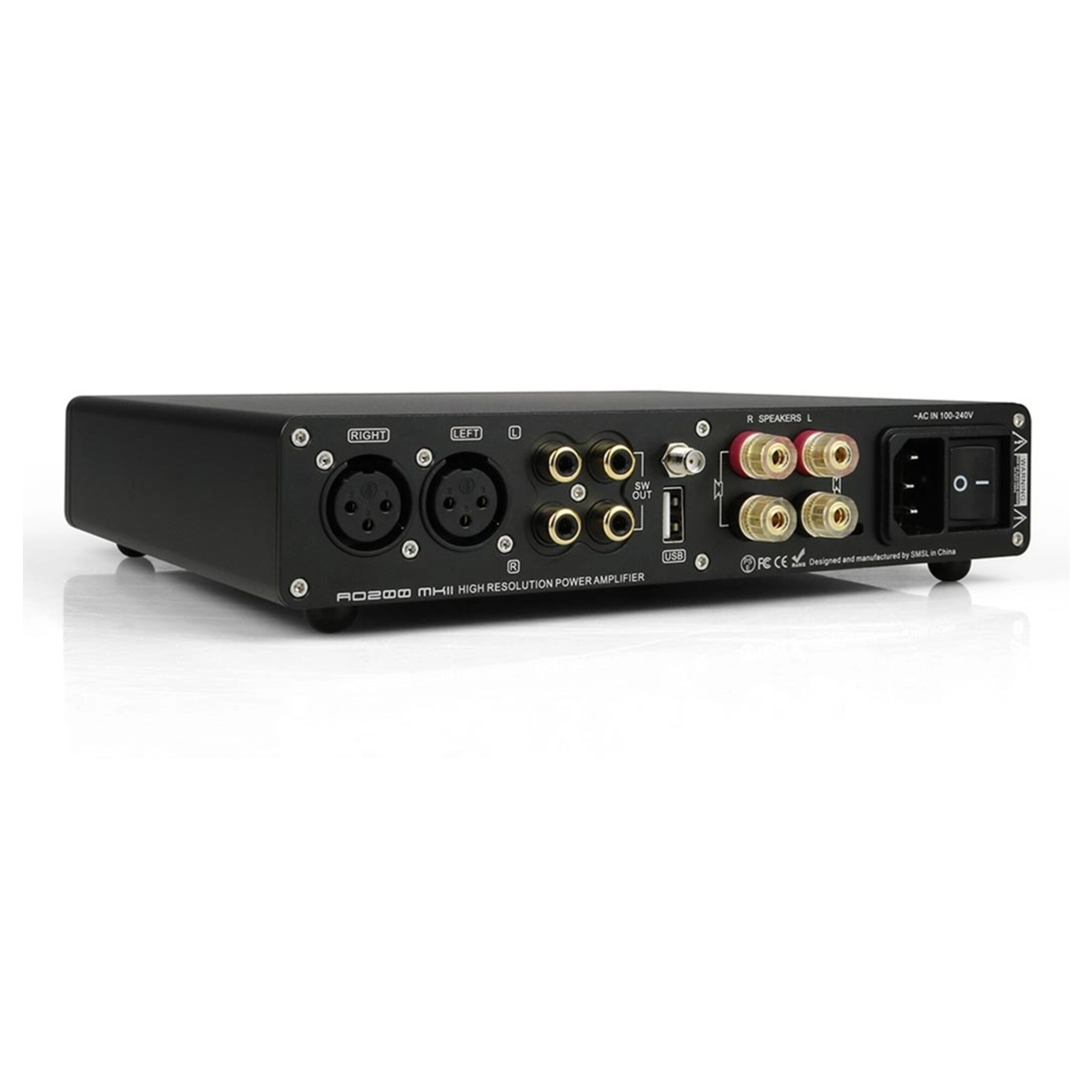 アンプ S.M.S.L. AO200 Amplificator integrat SMSL AO200 MKII - audioclub.ro