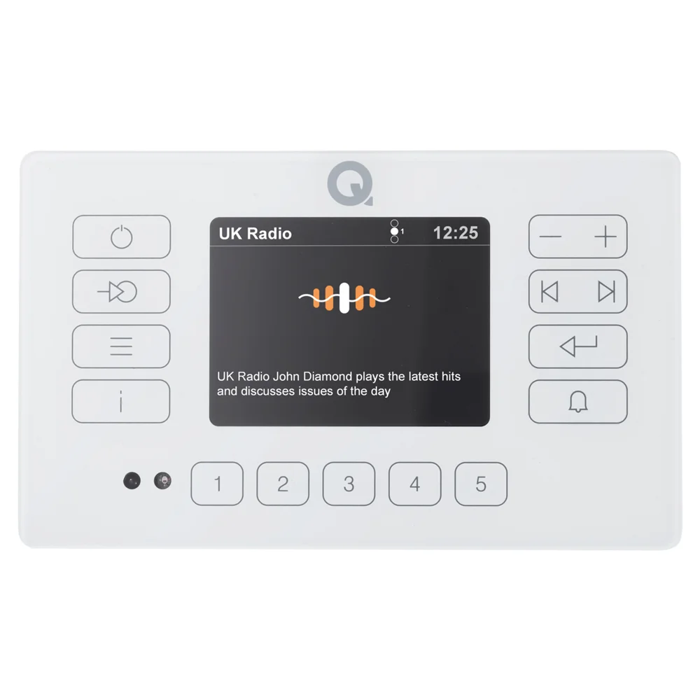 Amplificatoare profesionale - Amplificator de perete Q Acoustics E120 White, audioclub.ro