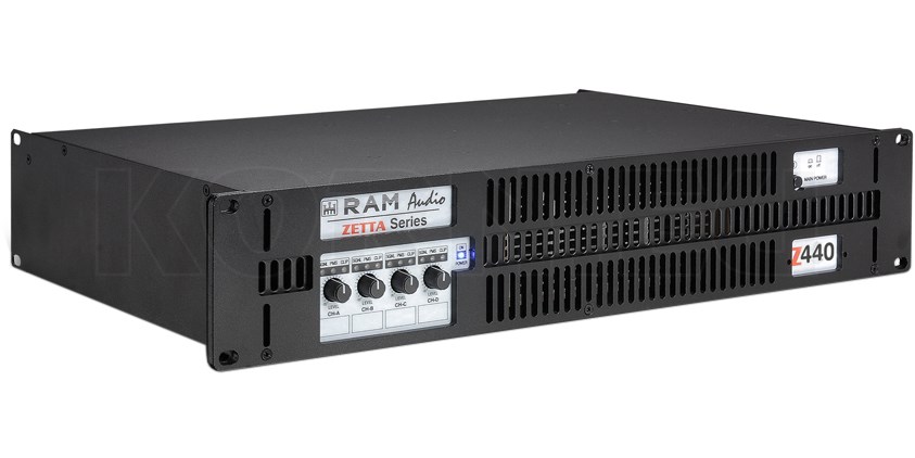 Amplificatoare profesionale - Amplificator RAM Audio Zetta Z440, audioclub.ro