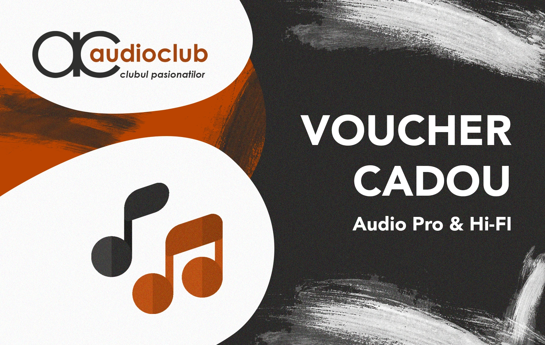 Carduri cadou & vouchere - Audioclub Voucher 300 Ron, audioclub.ro