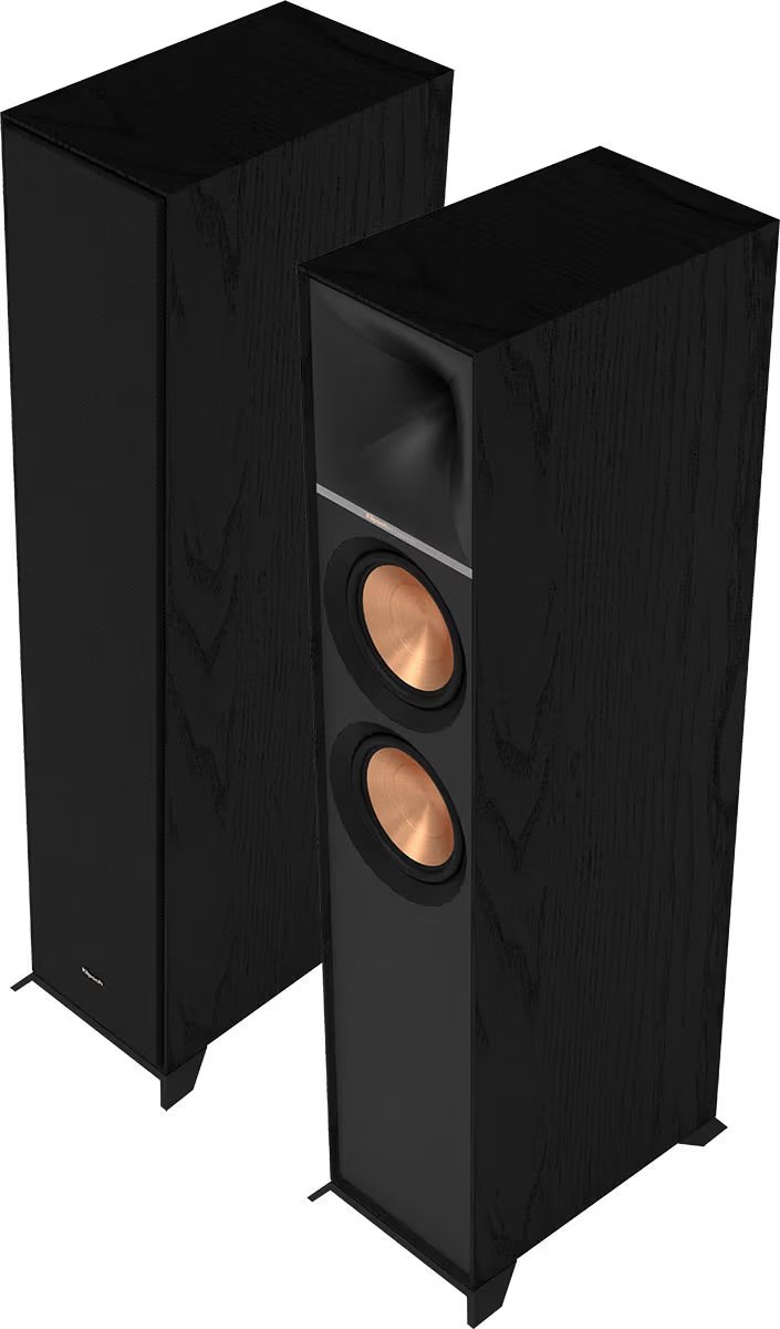 Boxe podea - Boxe de podea Klipsch R-600F Black, audioclub.ro