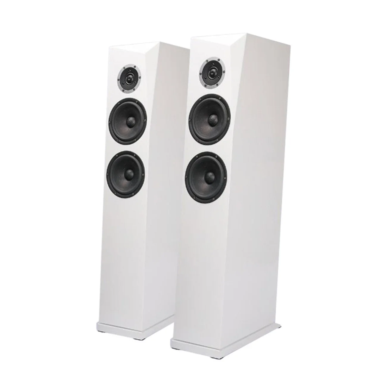 Boxe podea - Boxe podea SB Acoustics RINJANI White High-Gloss, audioclub.ro