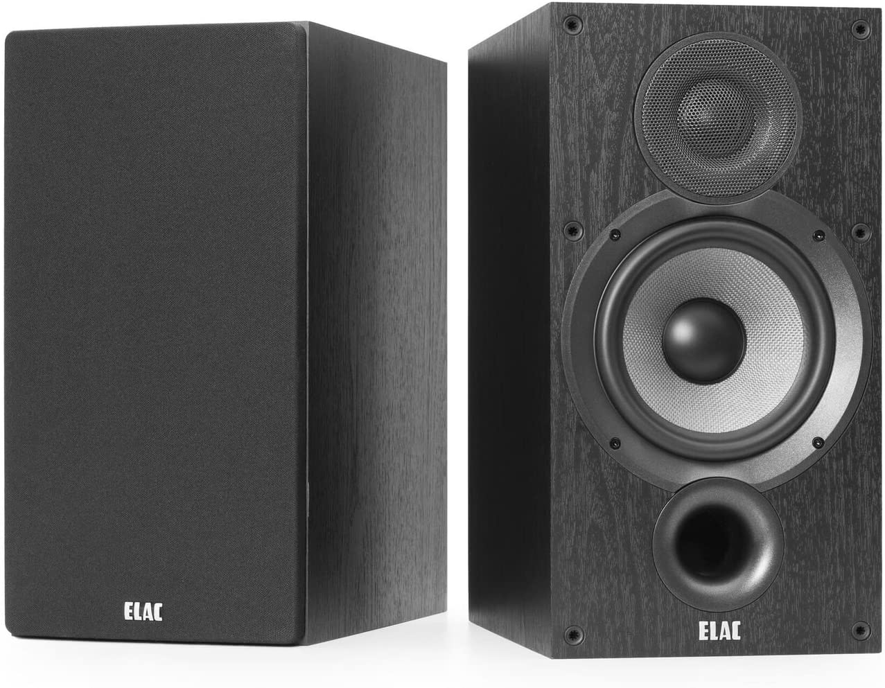 Boxe raft / desktop - Boxe de raft Elac Debut 2.0 B6.2 Black Brushed Vinyl, audioclub.ro