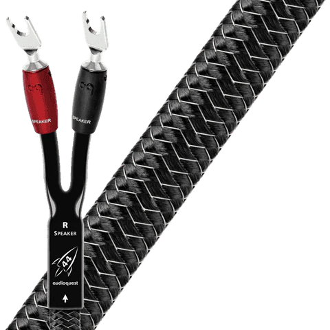 Cabluri boxe - Cablu boxe AudioQuest Rocket 44 conectori tip spada, audioclub.ro