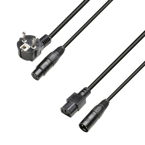 Cabluri semnal si microfon - Cablu microfon Adam Hall 8101 PSAX 1000, audioclub.ro