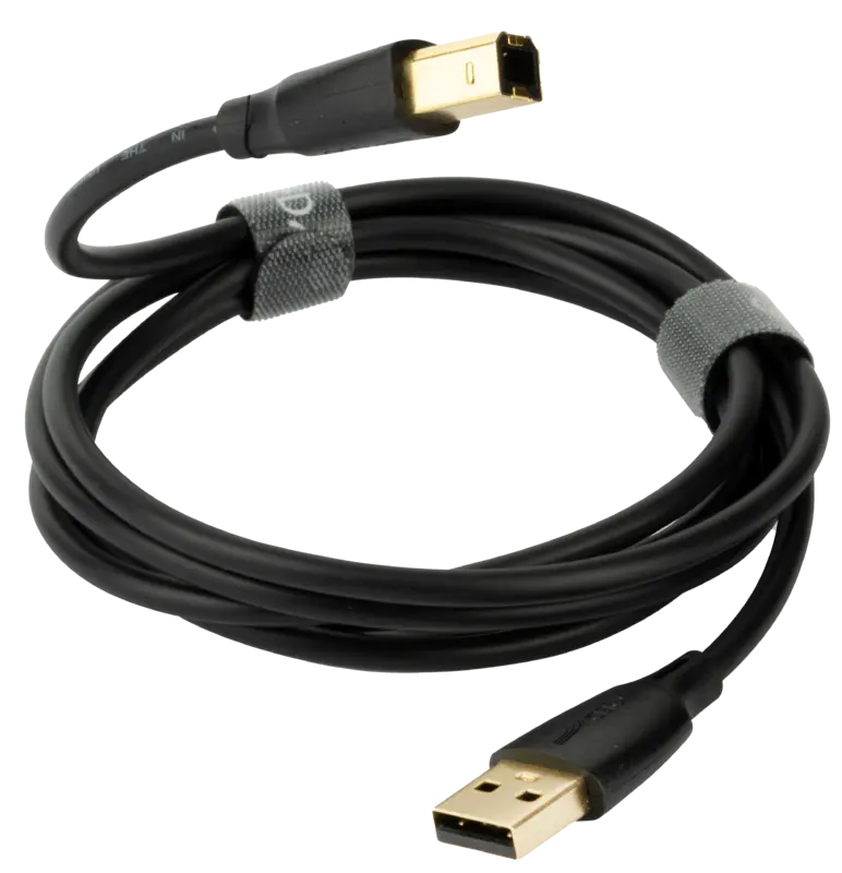 Cabluri USB - Cablu QED CONNECT USB A - USB B 0.75 m, audioclub.ro