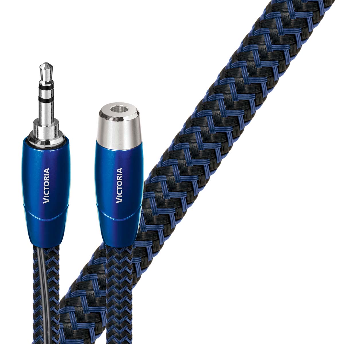 Cabluri audio (semnal) - Cablu audio Jack 3.5 mm Male - Jack 3.5 mm Female AudioQuest Victoria, audioclub.ro
