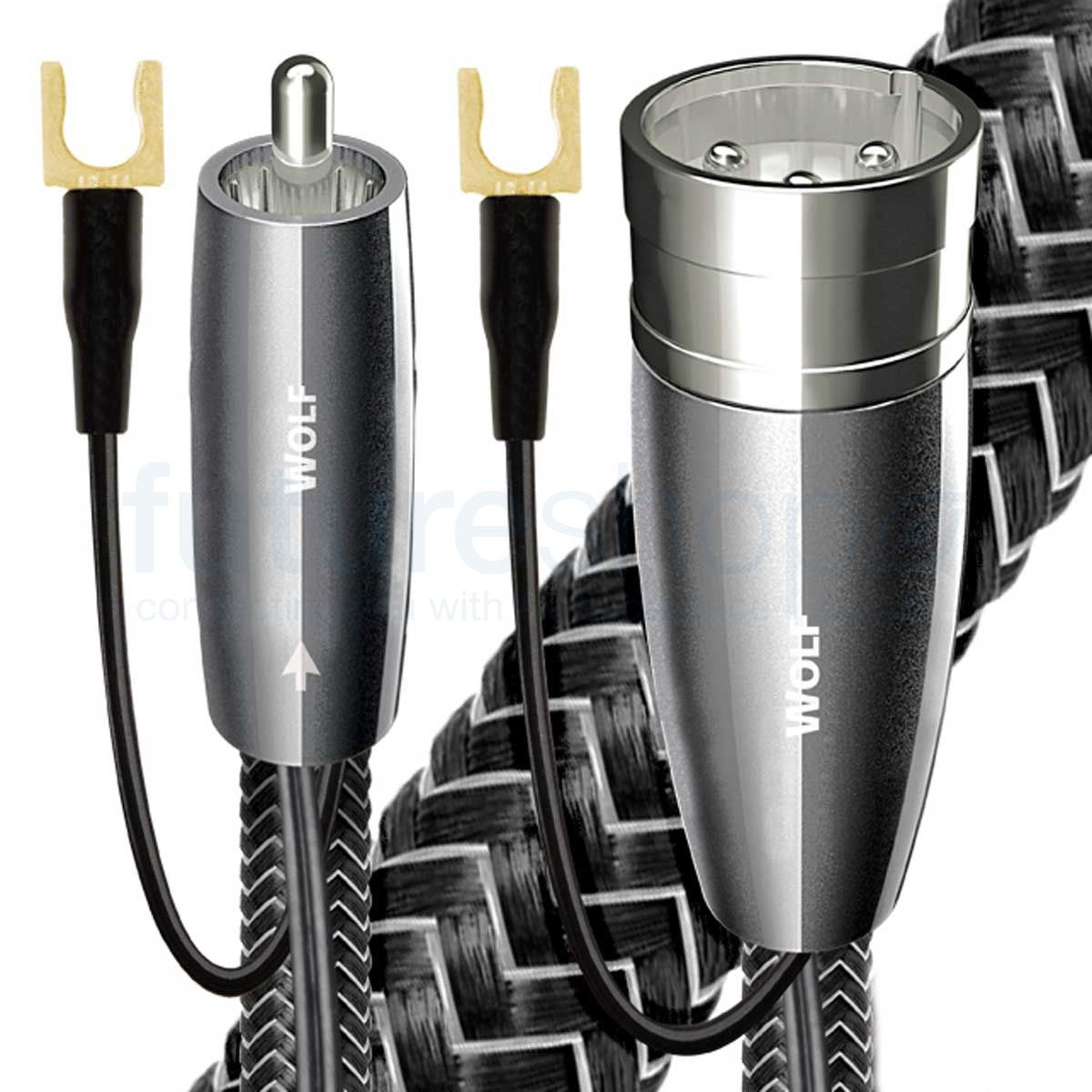 Cabluri subwoofere - Cablu subwoofer XLR - XLR AudioQuest Wolf 16 m, audioclub.ro