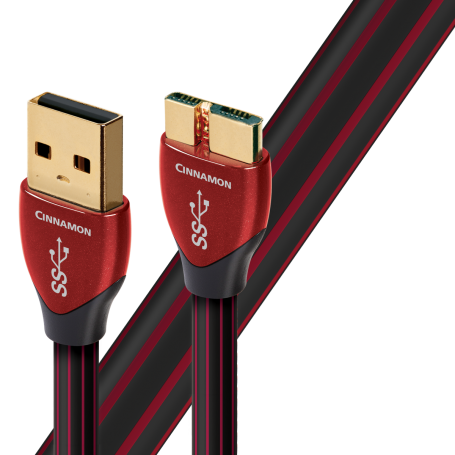 Cabluri USB - Cablu USB 3.0 A - USB 3.0 Micro AudioQuest Cinnamon 0.75 m, audioclub.ro