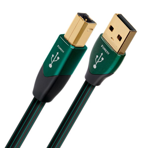 Cabluri USB - Cablu USB A - USB B AudioQuest Forest 1.5 m, audioclub.ro
