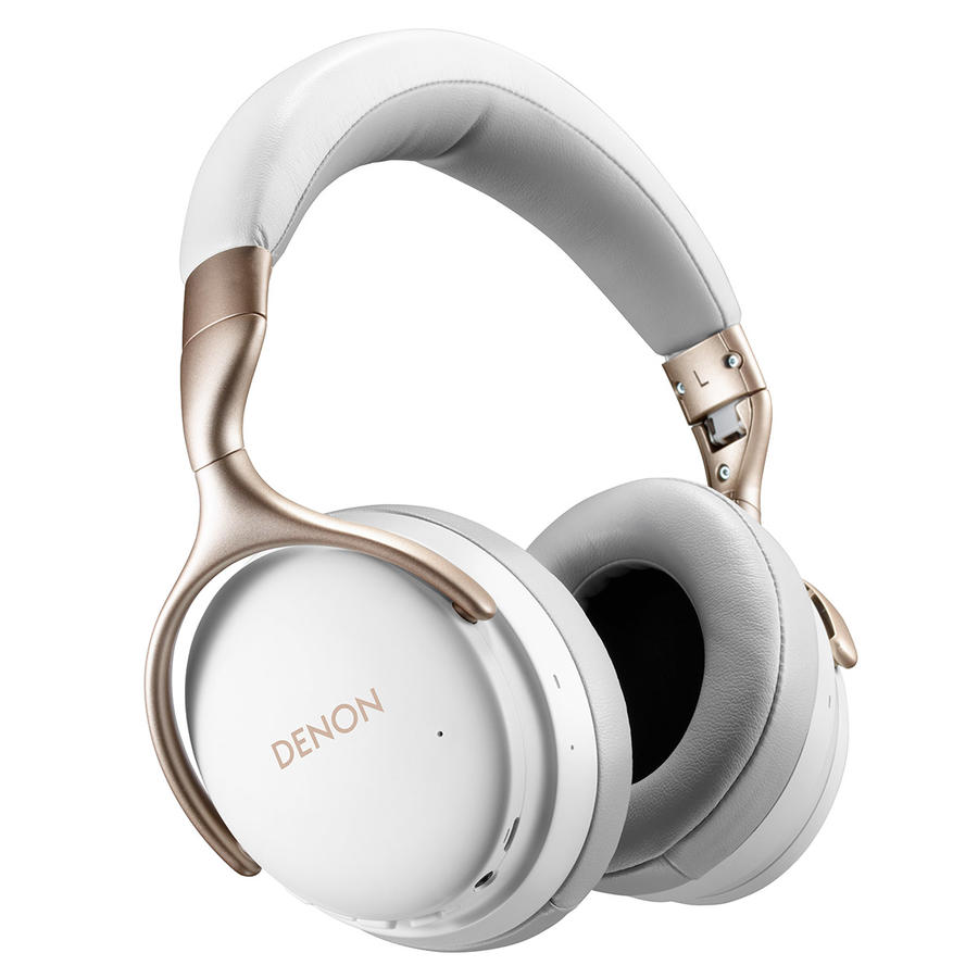 Casti - Casti Over Ear Denon AH-GC30 White, audioclub.ro