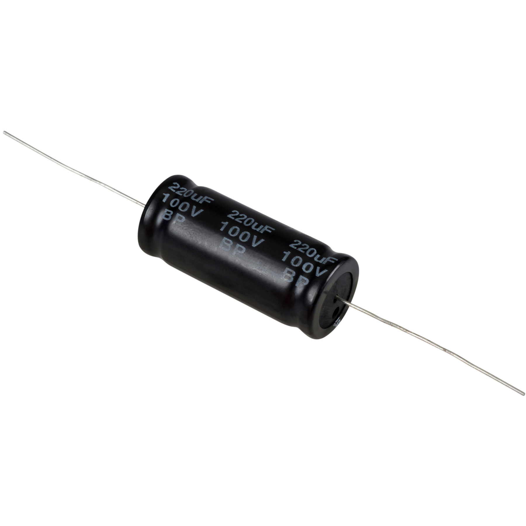 Condensatoare - Condensator electrolitic bipolar 220 µF | 10% | 100 V, audioclub.ro