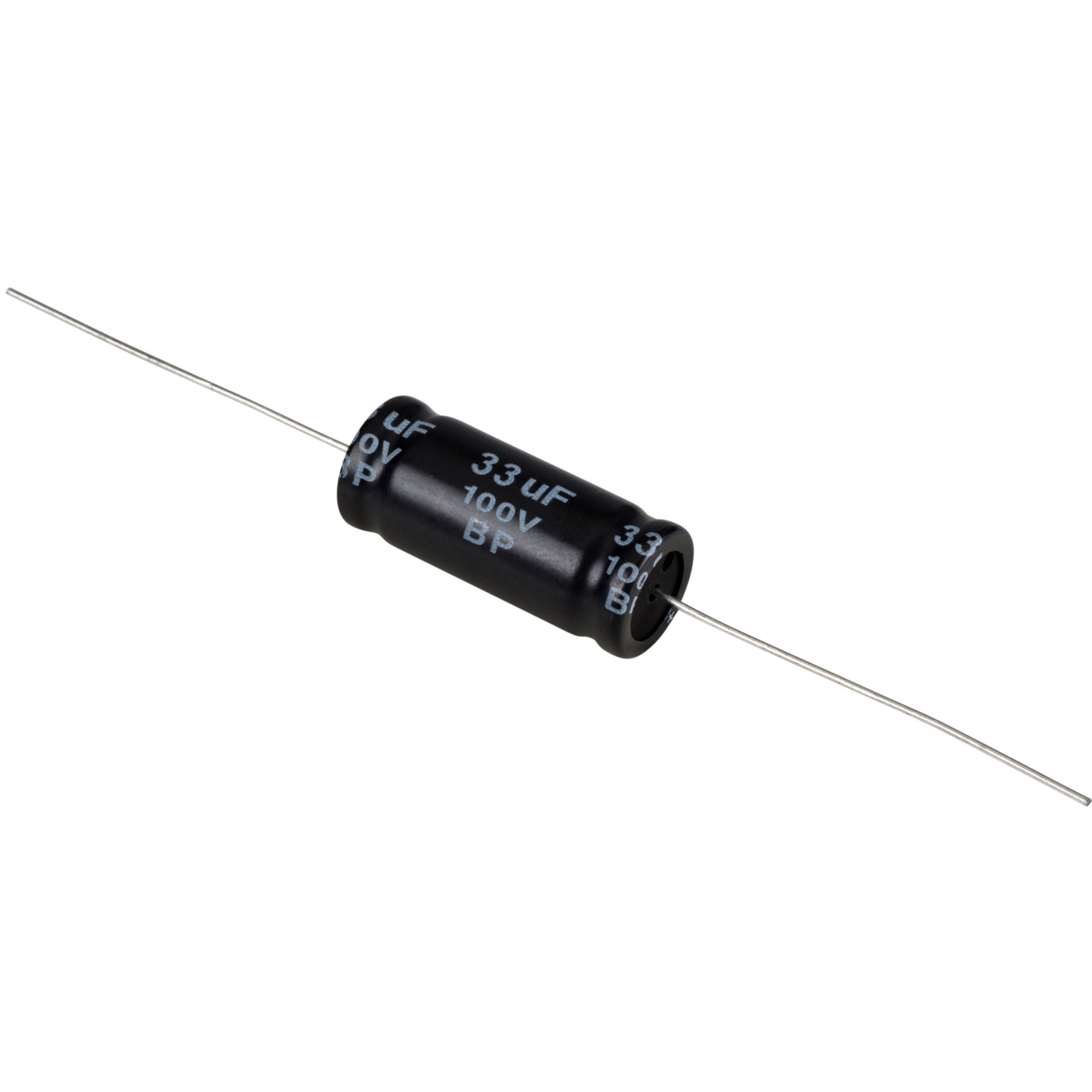 Condensatoare - Condensator electrolitic bipolar 33 µF | 10% | 100 V, audioclub.ro