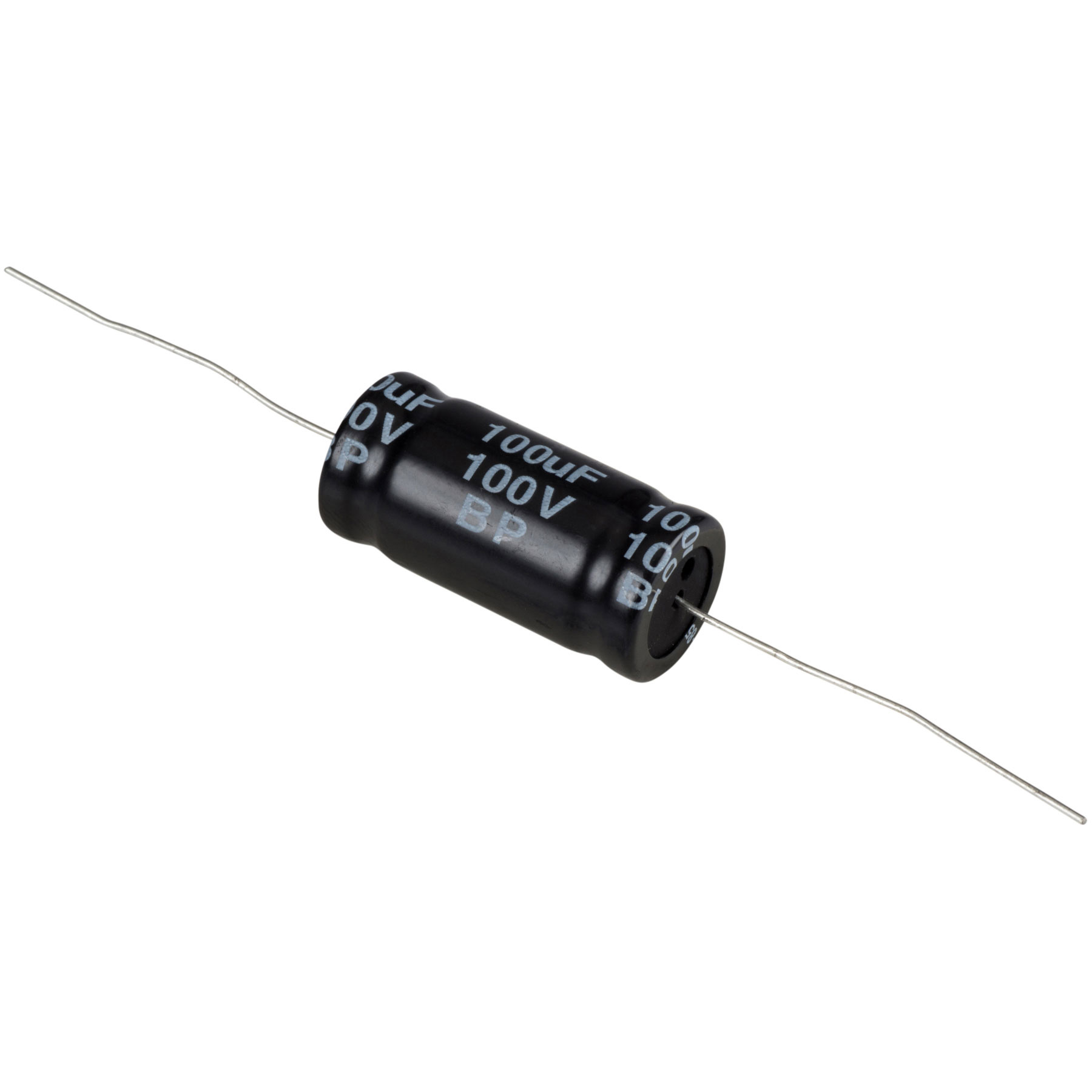 Condensatoare - Condensator electrolitic bipolar 100 µF | 10% | 100 V, audioclub.ro