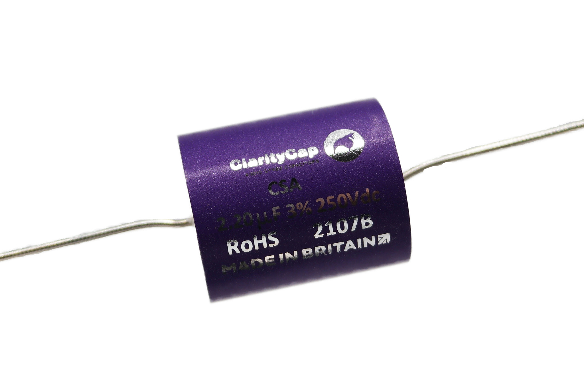 Condensatoare - Condensator film ClarityCap CSA2u2H250Vdc | 2.2 µF | 3% | 250 V, audioclub.ro