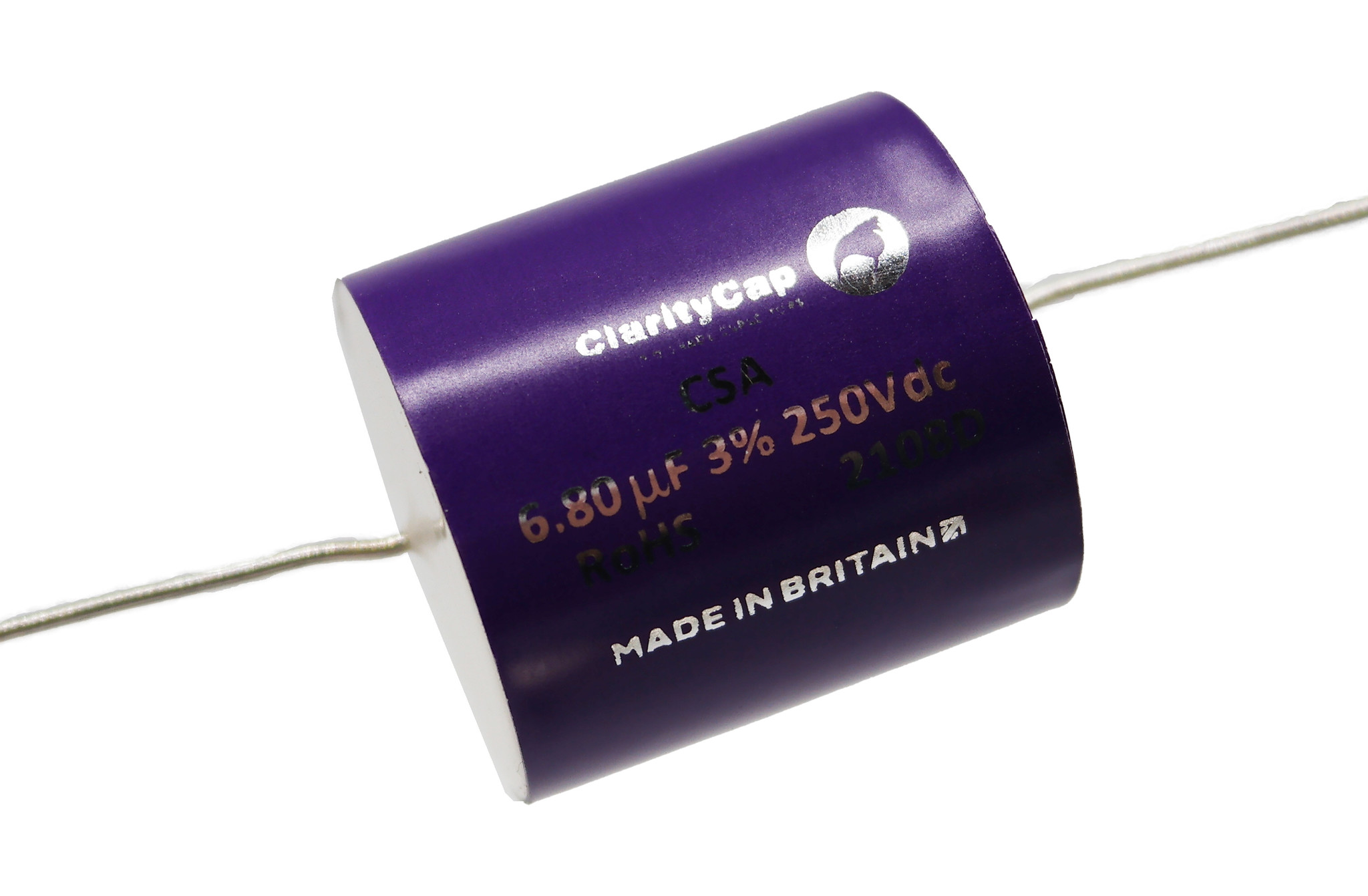 Condensatoare - Condensator film ClarityCap CSA6u8H250Vdc| 6.8 µF | 3% | 250 V, audioclub.ro