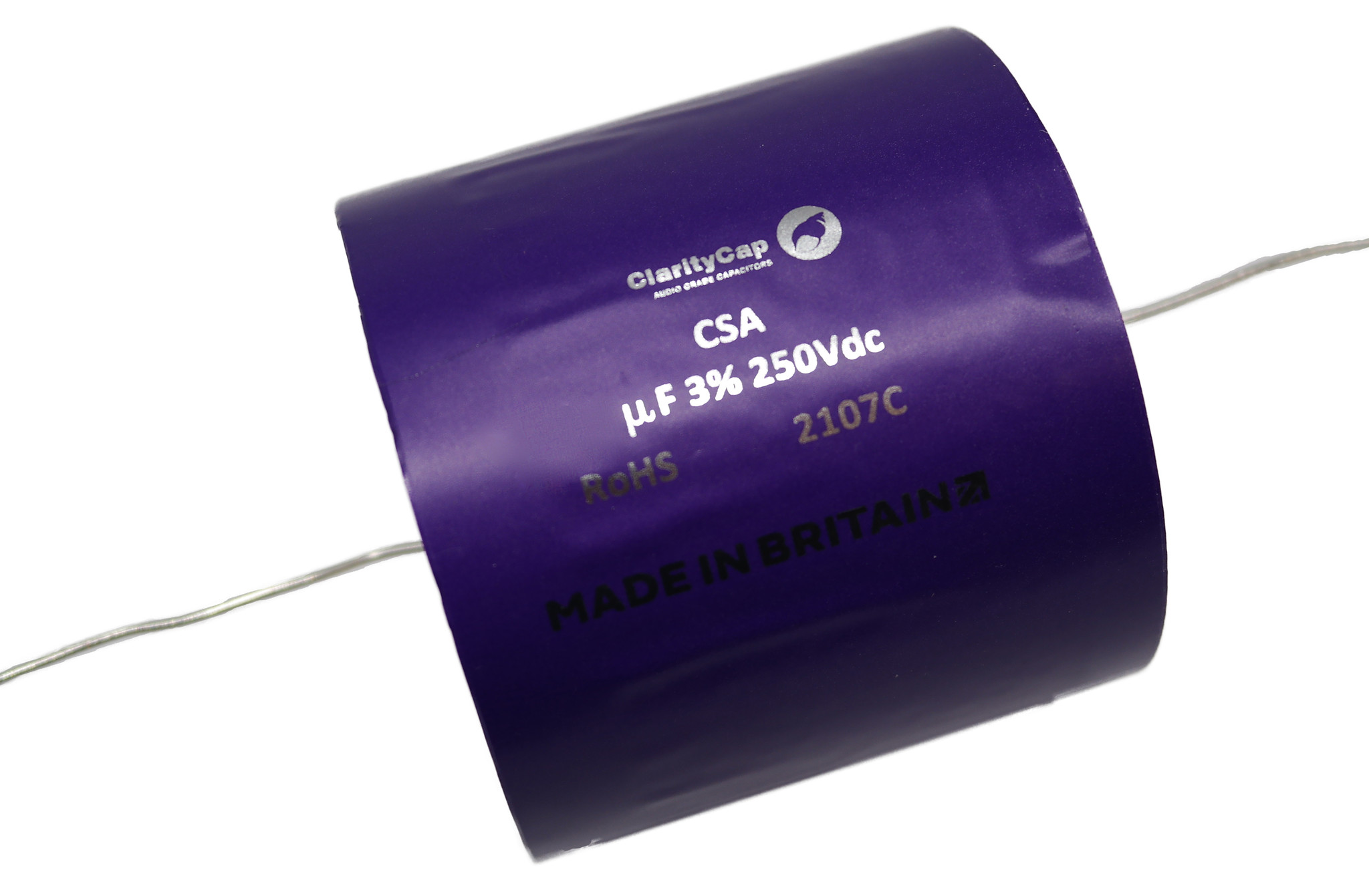 Condensatoare - Condensator film ClarityCap CSA100uH250Vdc| 100 µF | 3% | 250 V, audioclub.ro