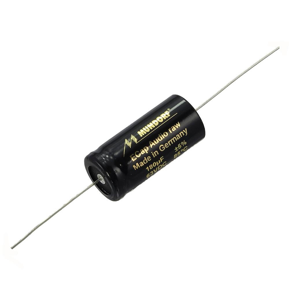 Condensatoare - Condensator Mundorf ECAP63-180 | 180 µF | 5% | 63 V, audioclub.ro