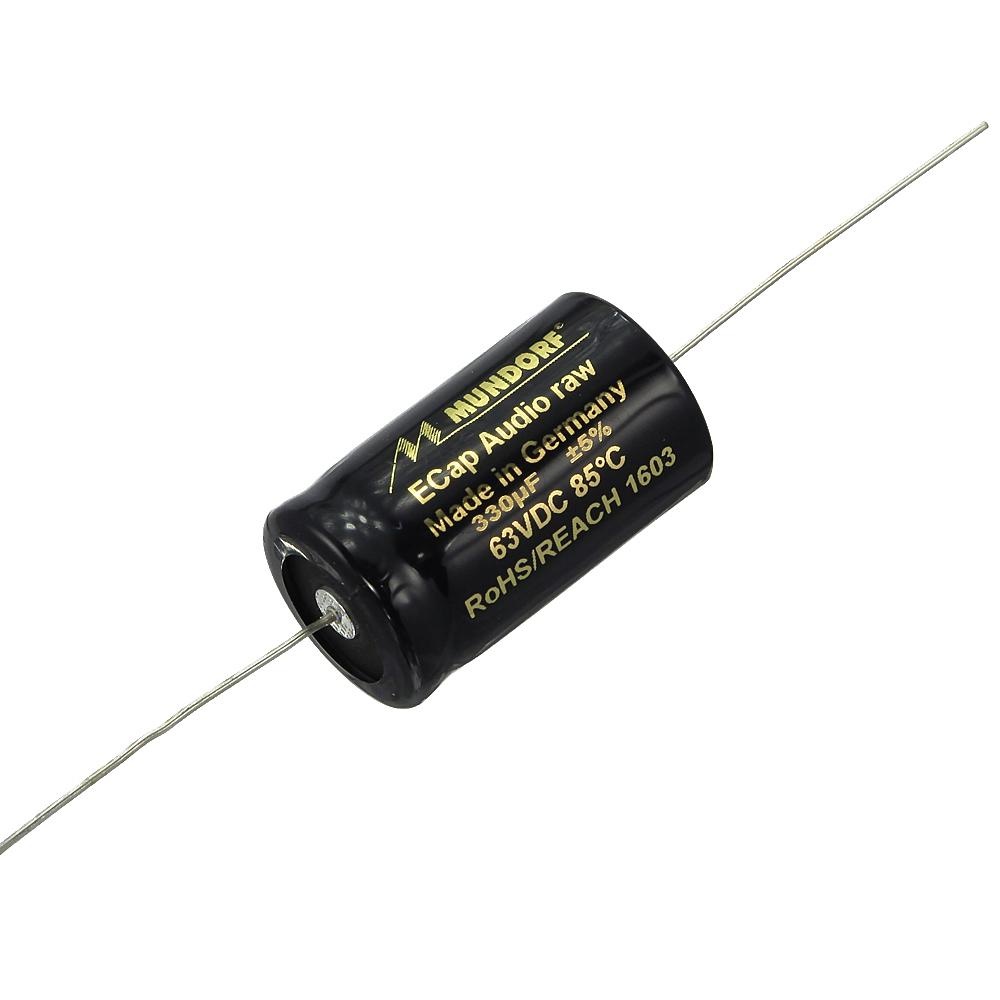 Condensatoare - Condensator Mundorf ECAP63-330 | 330 µF | 5% | 63 V, audioclub.ro