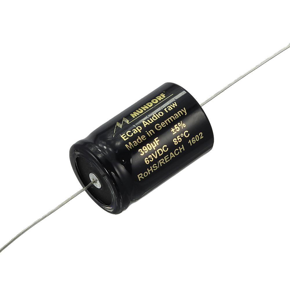 Condensatoare - Condensator Mundorf ECAP63-390 | 390 µF | 5% | 63 V, audioclub.ro