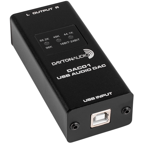 DAC-uri - Convertor Digital/Analog Dayton Audio DAC01, audioclub.ro