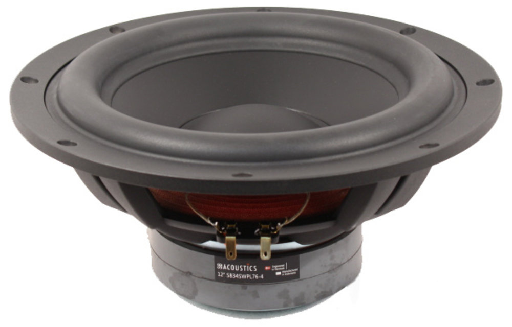 Woofere & midbas - SB Acoustics SB34SWPL76-4, audioclub.ro