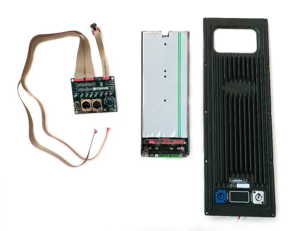 Kituri amplificare pro - Kit de amplificare Powersoft: modul IpalMod + radiator Large + interfata conexiuni KT000193 IpalMod, audioclub.ro