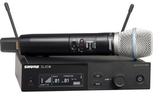 Microfoane voce - Microfon wireless Shure SLXD24E/B87A G59, audioclub.ro
