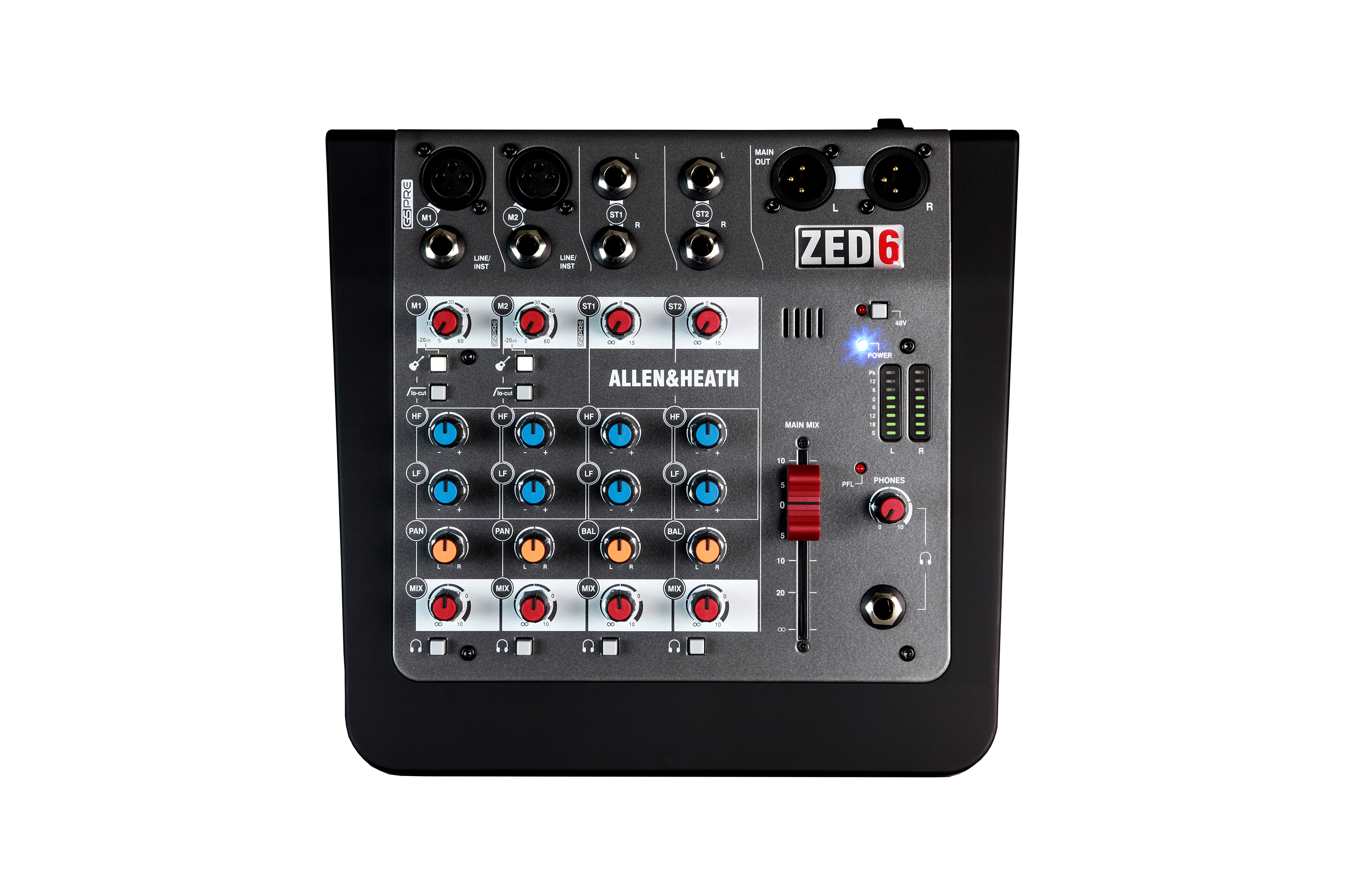 Mixere analogice - Mixer analog Allen & Heath ZED-6, audioclub.ro