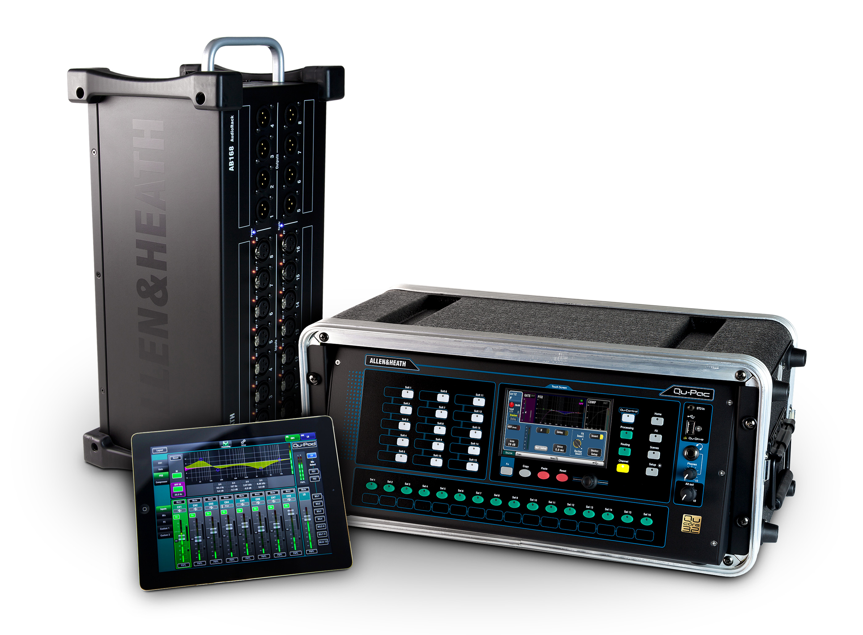Mixere digitale - Mixer digital Allen & Heat Qu-PAC, audioclub.ro