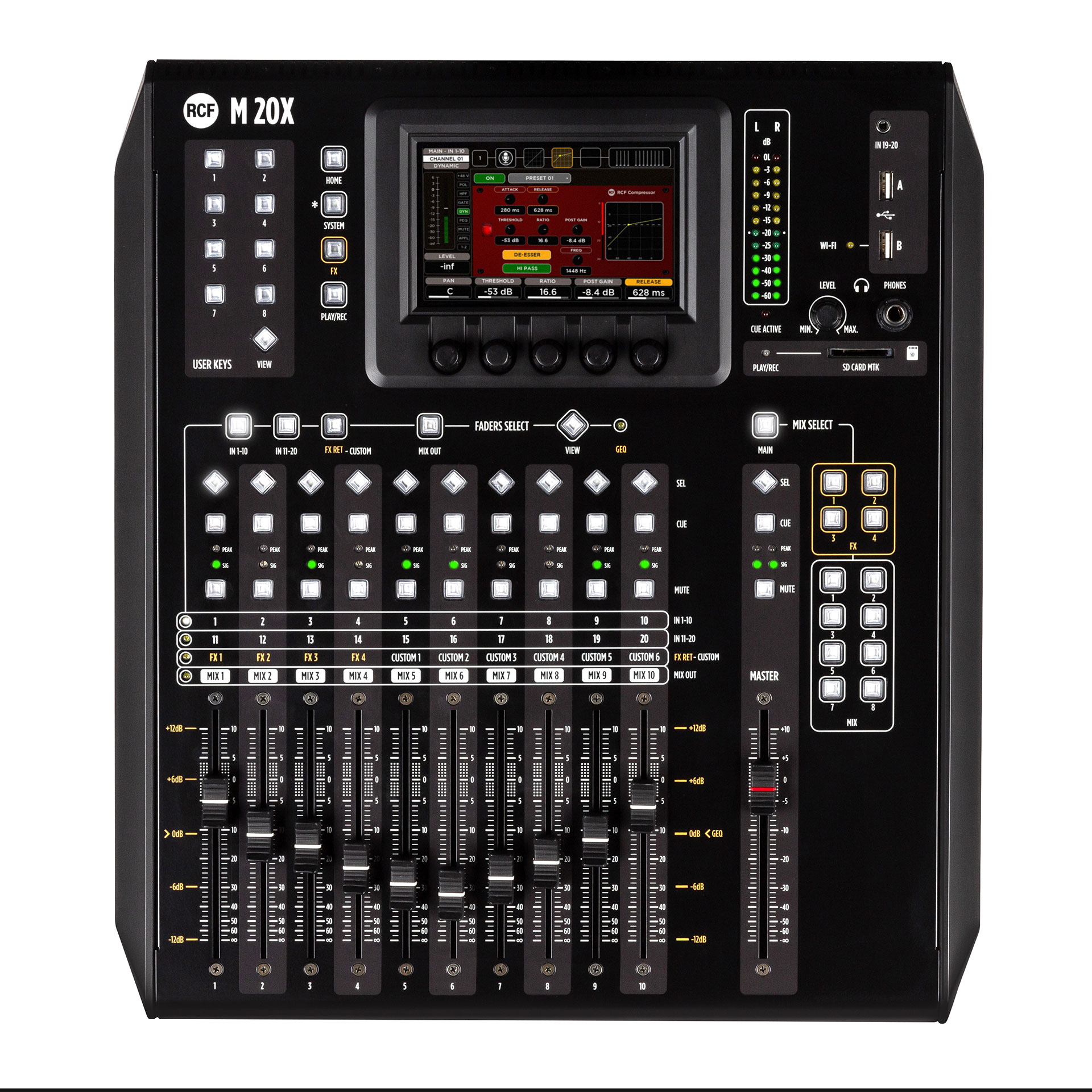 Mixere digitale - Mixer digital RCF M 20X, audioclub.ro