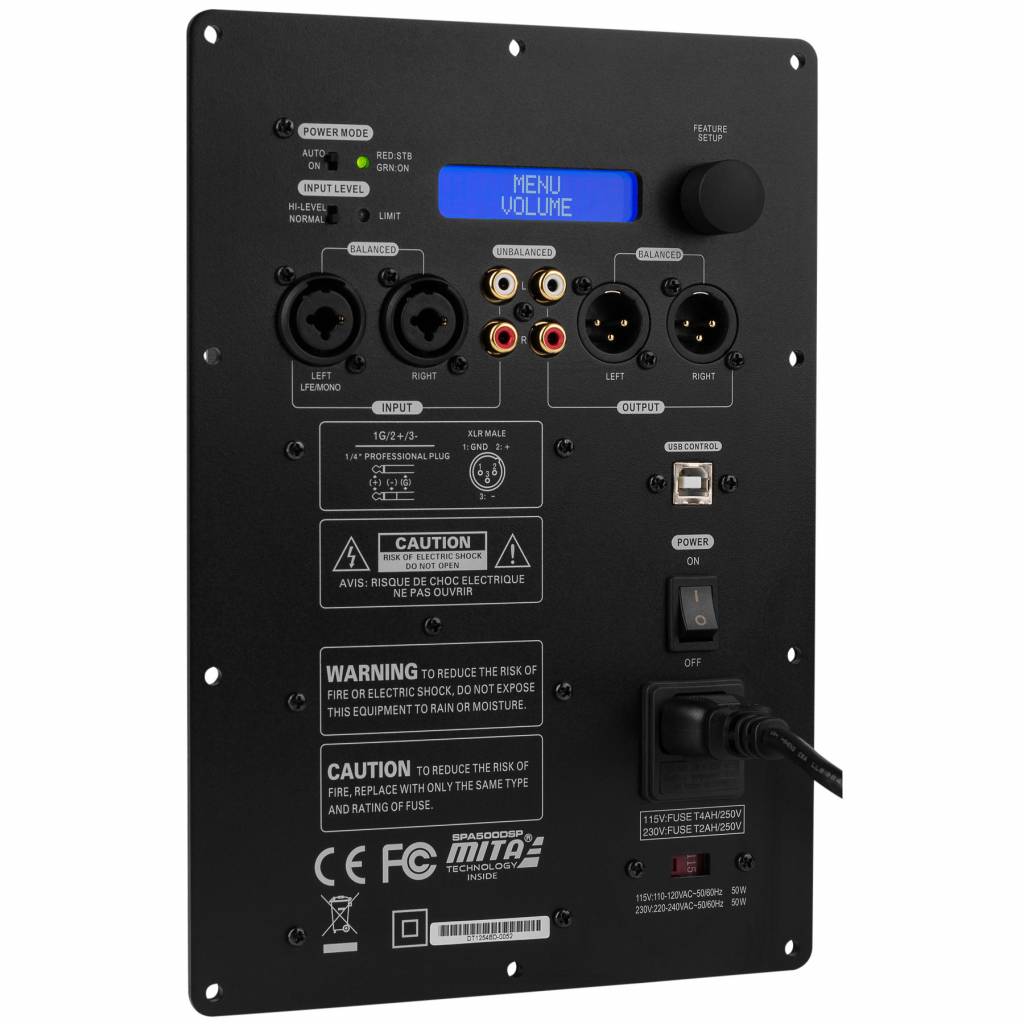 Module subwoofer - Modul amplificator Dayton Audio SPA500DSP, audioclub.ro