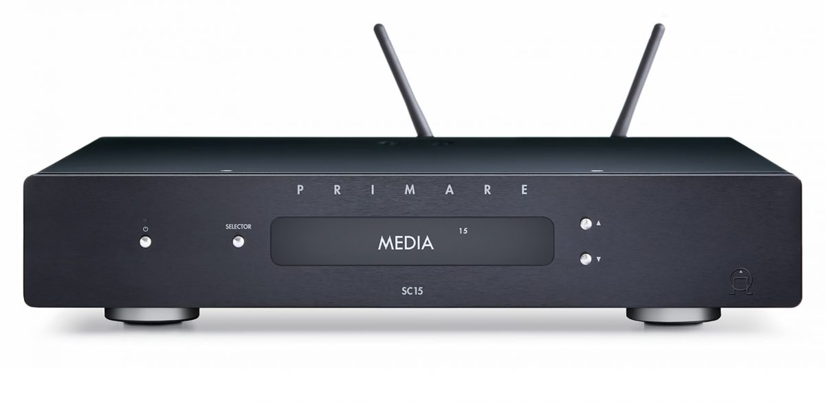 Preamplificatoare semnal - Preamplificator si player de retea Primare SC15 Prisma negru, audioclub.ro