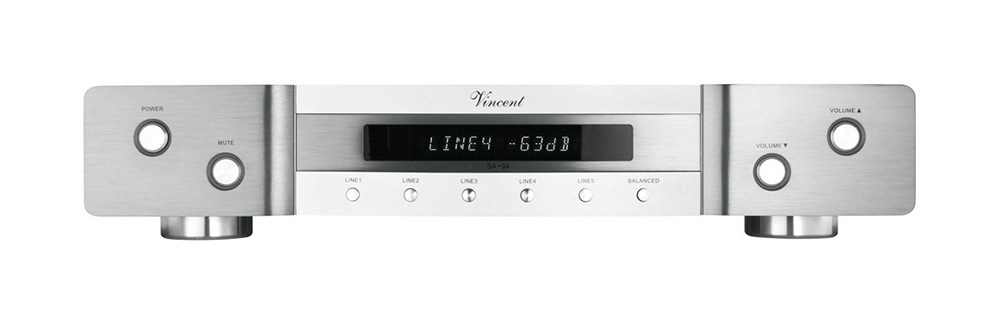 Preamplificatoare semnal - Preamplificator stereo Vincent SA-94 Argintiu, audioclub.ro