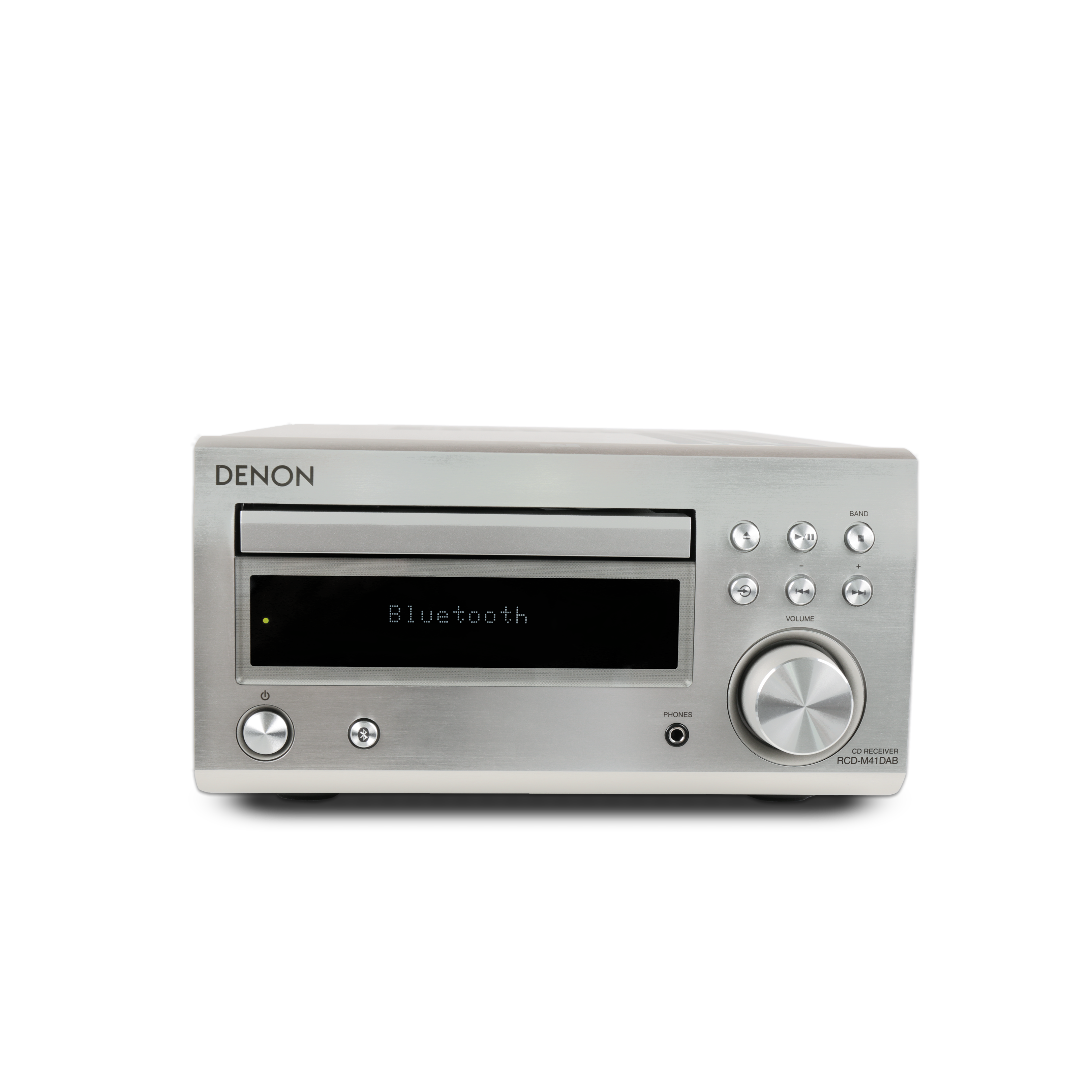 Amplificatoare multicanal (receivere) - Receiver AV Denon RCD-M41 DAB+ Silver, audioclub.ro