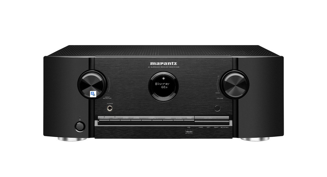 Amplificatoare multicanal (receivere) - Receiver AV Marantz SR5015 DAB Black, audioclub.ro