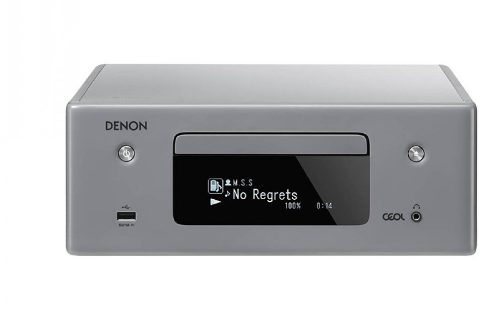 Amplificatoare multicanal (receivere) - Receiver AV stereo Denon RCDN-10 Grey, audioclub.ro