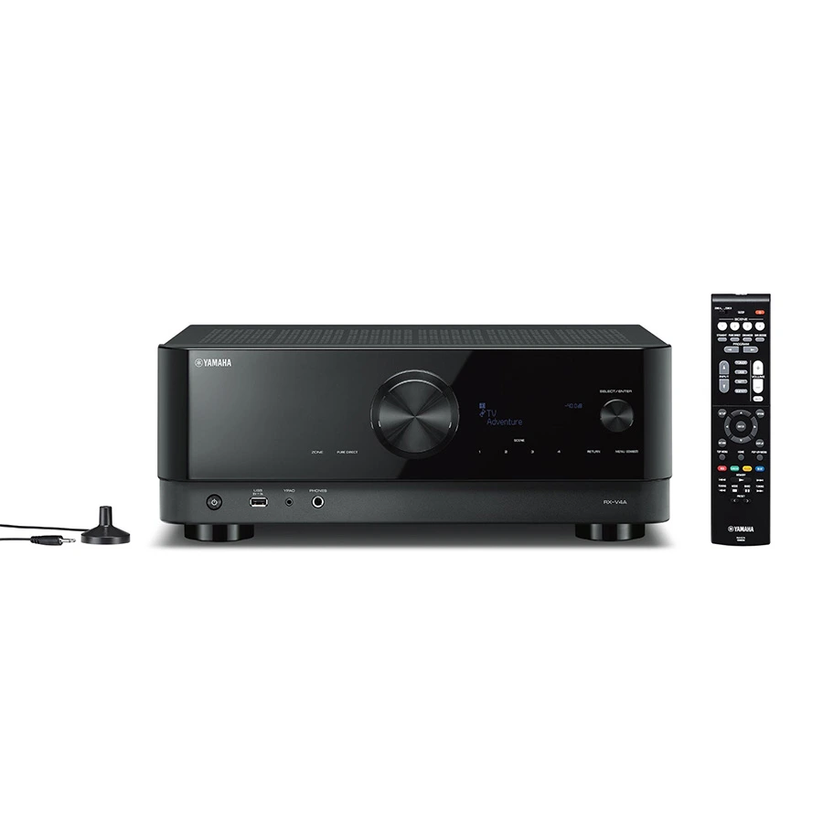 Amplificatoare multicanal (receivere) - Receiver AV Yamaha MusicCast RX-V4A, audioclub.ro