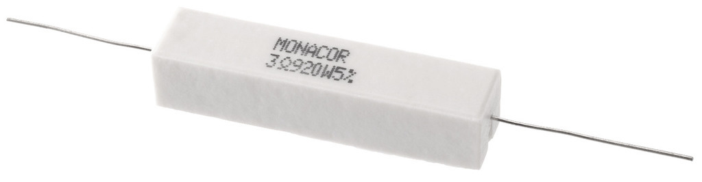 Rezistente - Rezistenta de putere Monacor LSR-39/20 | 3.9 Ω | 20 W | 5%, audioclub.ro