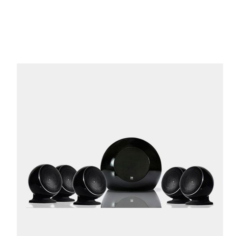 Sisteme home cinema - Sistem Home Cinema Morel SoundSpot MT - 3 Compact Piano Black, audioclub.ro