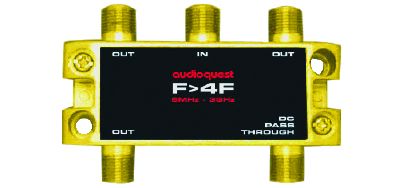 Splittere - Splitter AudioQuest F - 4F 75Ω, audioclub.ro